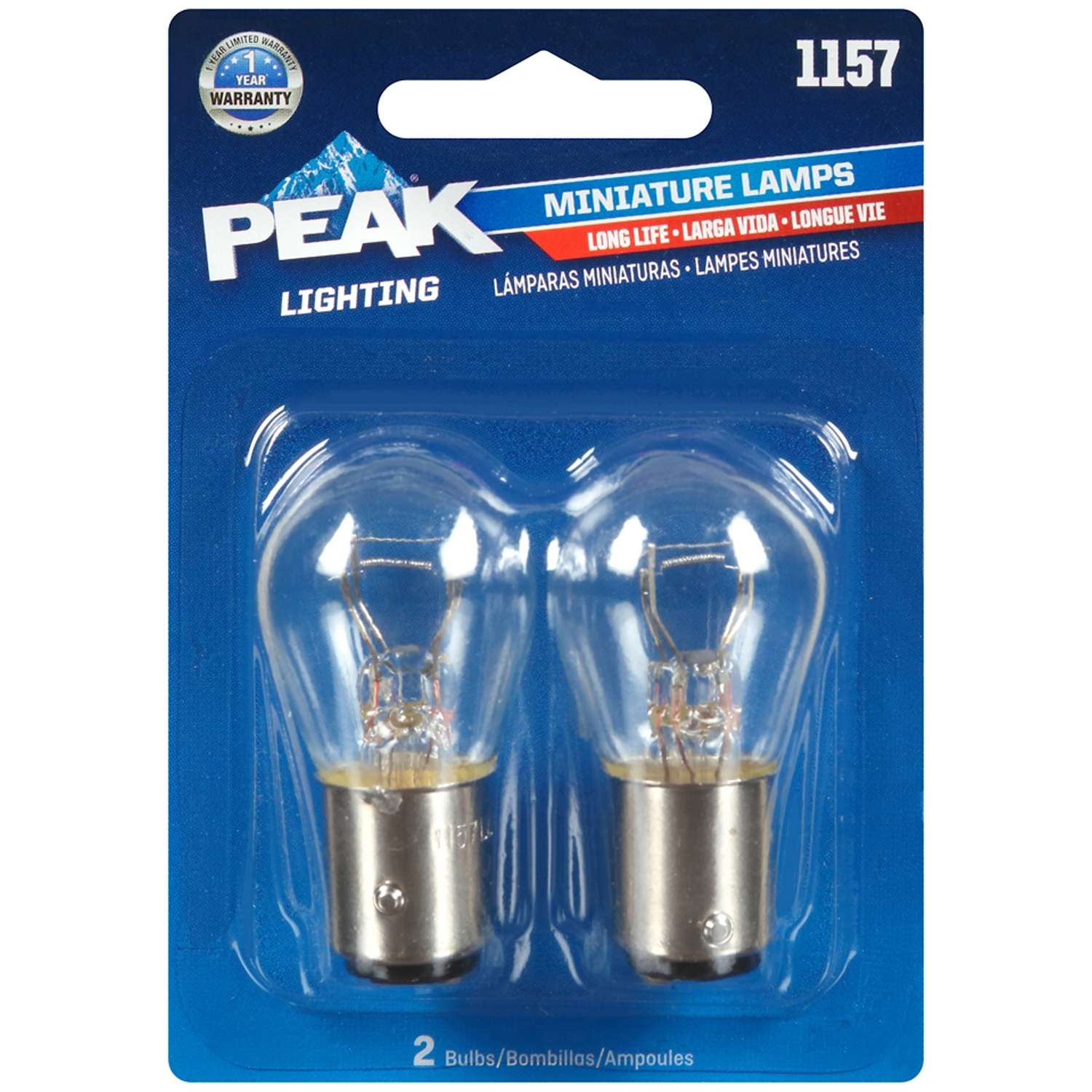 Peak Incandescent Parking Stop Tail Turn Miniature Automotive Bulb 1157 Ace Hardware