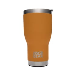 Wyld Gear 30 oz Double Wall Vacuum Insulated Burnt Orange BPA Free Vacuum Insulated Tumbler