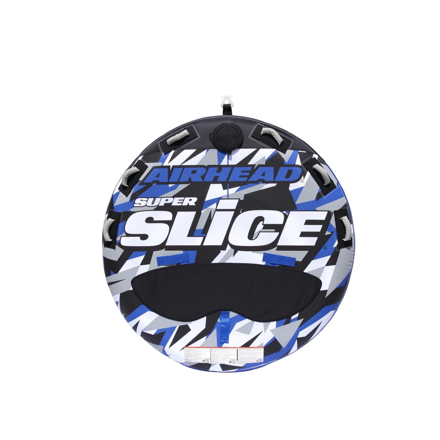Airhead SUPER SLICE PVC Inflatable Blue Tapered Towable Tube 70 in. W Sansujyuku sansujyuku.com