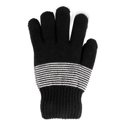 Heat Zone One Size Fits All Acrylic/Elastane/Nylon/Polyester Assorted Cold Weather Gloves