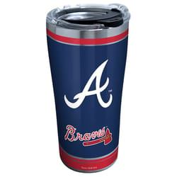 Tervis MLB 20 oz Atlanta Braves Multicolored BPA Free Tumbler with Lid