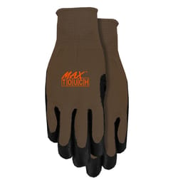 Midwest Quality Gloves Max Touch L Black/Brown Grip Gloves