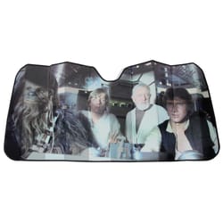 Plasticolor Star Wars 57 in. L X 28 in. W Multicolored Foldable Sun Shade