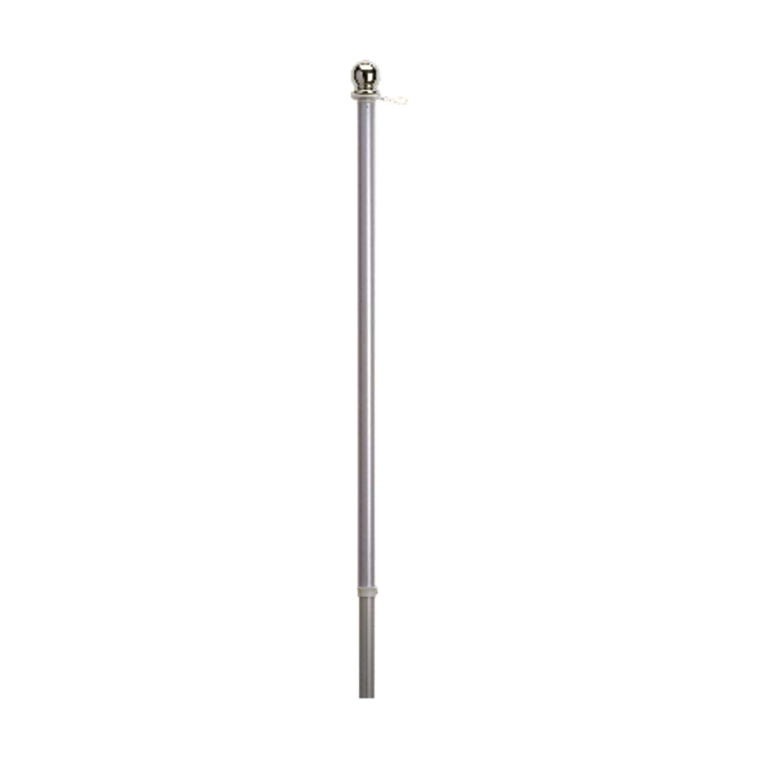 Valley Forge 60 in. L Aluminum Flag Pole Brushed - Ace Hardware