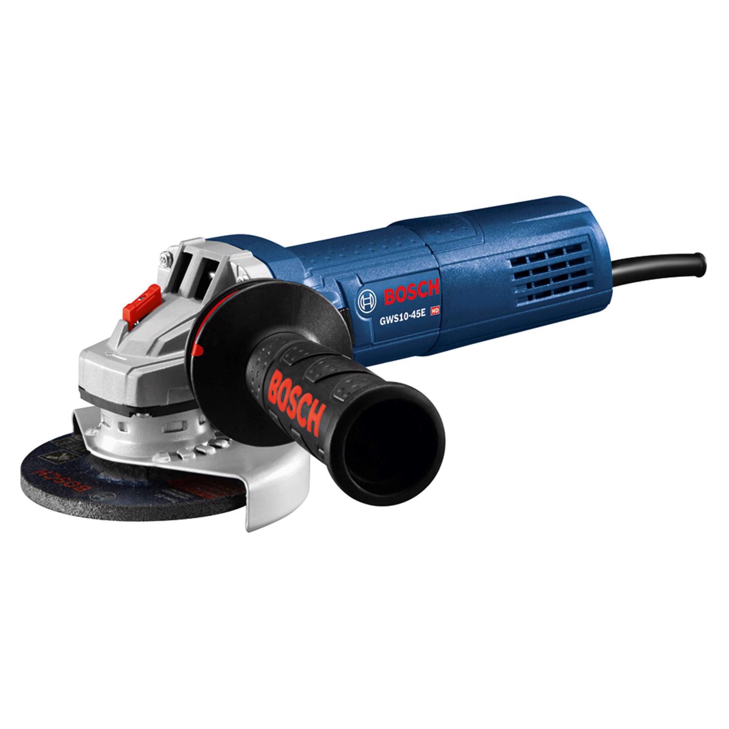Photos - Grinder / Polisher Bosch 10 amps Corded 4-1/2 in. Angle Grinder GWS10-450P 