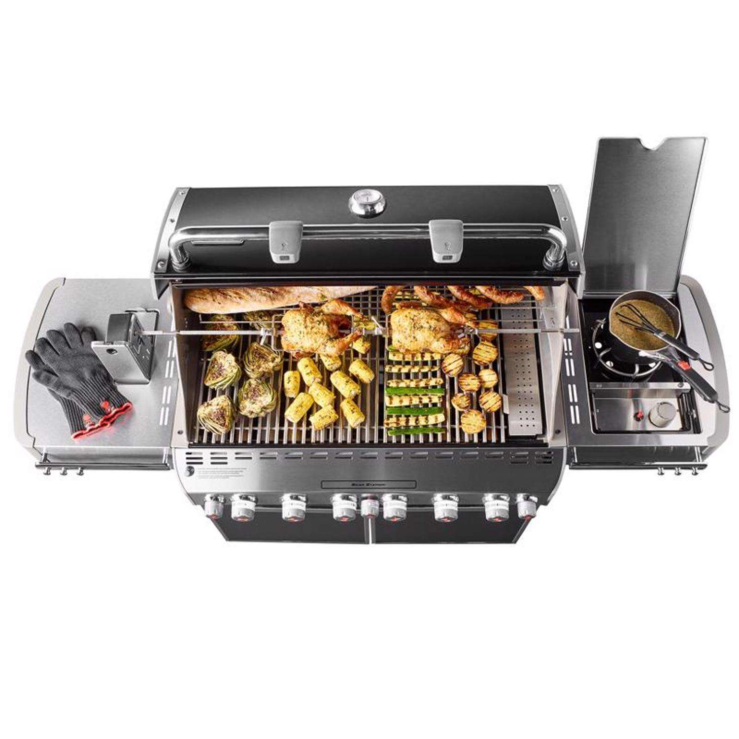 Weber Summit E 670 6 Burner Natural Gas Grill Black Ace Hardware