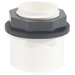 Camco Plastic Electric or Gas Drain Pan Fitting 1.76 in. H X 1-1.5 in. L 1.87 in.