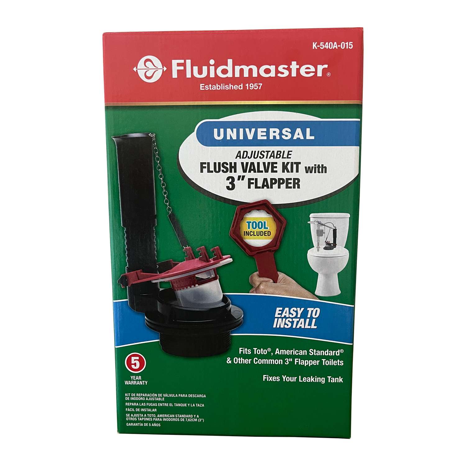 Fluidmaster Universal Flush Valve Repair Kit