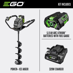 EGO Power+ IG0804 39 in. Ice Auger 56V KIT W/ 5.0AH BATTERY