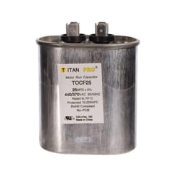 Titan Pro 25 MFD 440 V Oval Run Capacitor