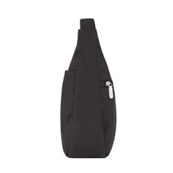 Travelon Black Hobo Bag 9.5 in. H X 10.25 in. W