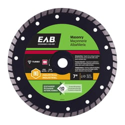 Exchange-A-Blade 7 in. D X 5/8 and 7/8 in. Diamond Turbo Diamond Saw Blade 1 pk