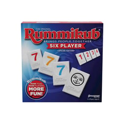 Pressman Rummikub Six Player Edition Tile Game Assorted