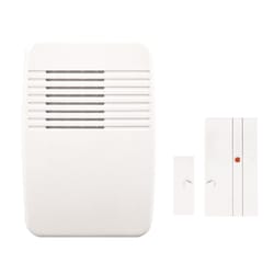 Heath Zenith White Plastic Alarm Home Security