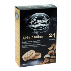 Paquete de 48 briquetas de madera para ahumador de Bradley Technologies,  Alder