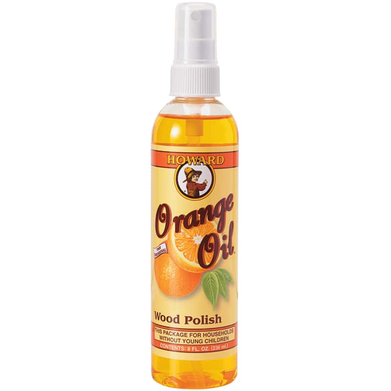 Howard Orange Oil Orange Scent Wood Polish 8 oz Liquid Ace Hardware