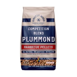 Knotty Wood Barbecue Company All Natural Plum BBQ Wood Pellet 20 lb