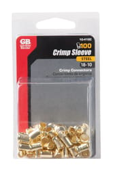 Gardner Bender 18-10 Ga. Copper Wire Crimp Connectors Gold 100 pk