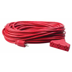 Southwire Outdoor 100 ft. L Red Extension Cord 14/3 SJTW