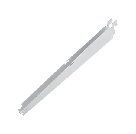 Rubbermaid FastTrack 40 In. White Hang Rail - Henery Hardware