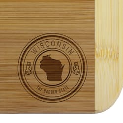 Totally Bamboo 11 in. L X 8.75 in. W X 0.59 in. Bamboo Cutting Board