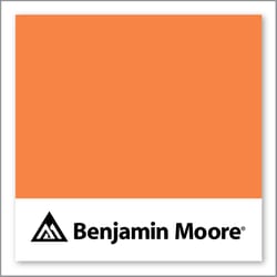 Benjamin Moore Tangerine Melt 091
