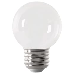 Feit Enhance G16.5 E26 (Medium) Filament LED Bulb Daylight 60 Watt Equivalence 2 pk