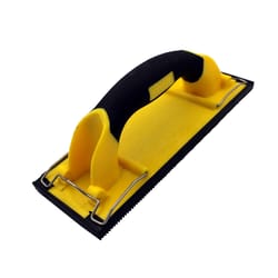 Allway Polypropylene Hand Sander 3 in. H X 3.38 in. W X 9 in. L