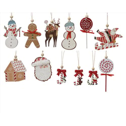 Decoris Christmas Figures Ornament 3.15 in.