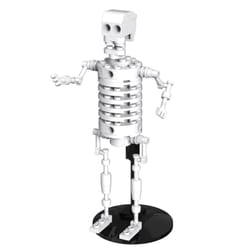 NovaBrix Skeleton Halloween Toy White / Black 66 pc