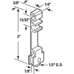 Prime-Line White Steel Torque Window Roller For International Windows