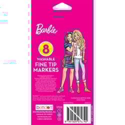 Bendon Barbie Fine Tip Marker 8 pk