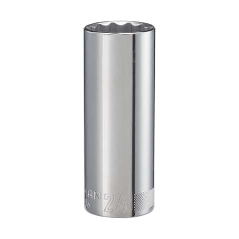 Craftsman 24 mm Deep Socket, 1/2 in. Drive, 12 Point