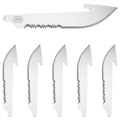 Outdoor Edge Stainless Steel Serrated Replacement Blade Set 3 in. L 1 pk