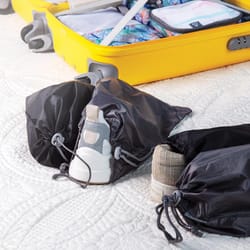 Travelon Black/Gray Shoe Bag