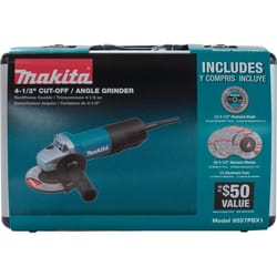 Makita 7.5 amps Corded 4-1/2 in. Cut-Off/Angle Grinder