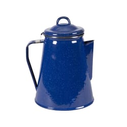 Stansport Blue Coffee Pot 10 in. H X 7 in. W X 7 in. L 8 cups 1 pk