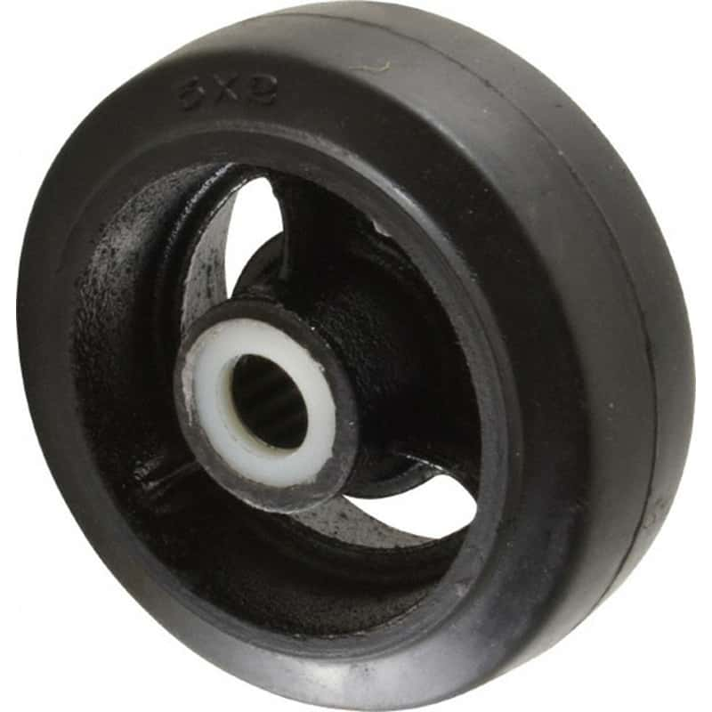 The Fairbanks Company 6 in. D 820 lb. cap. Centered Wheel Rubber 1 pk ...