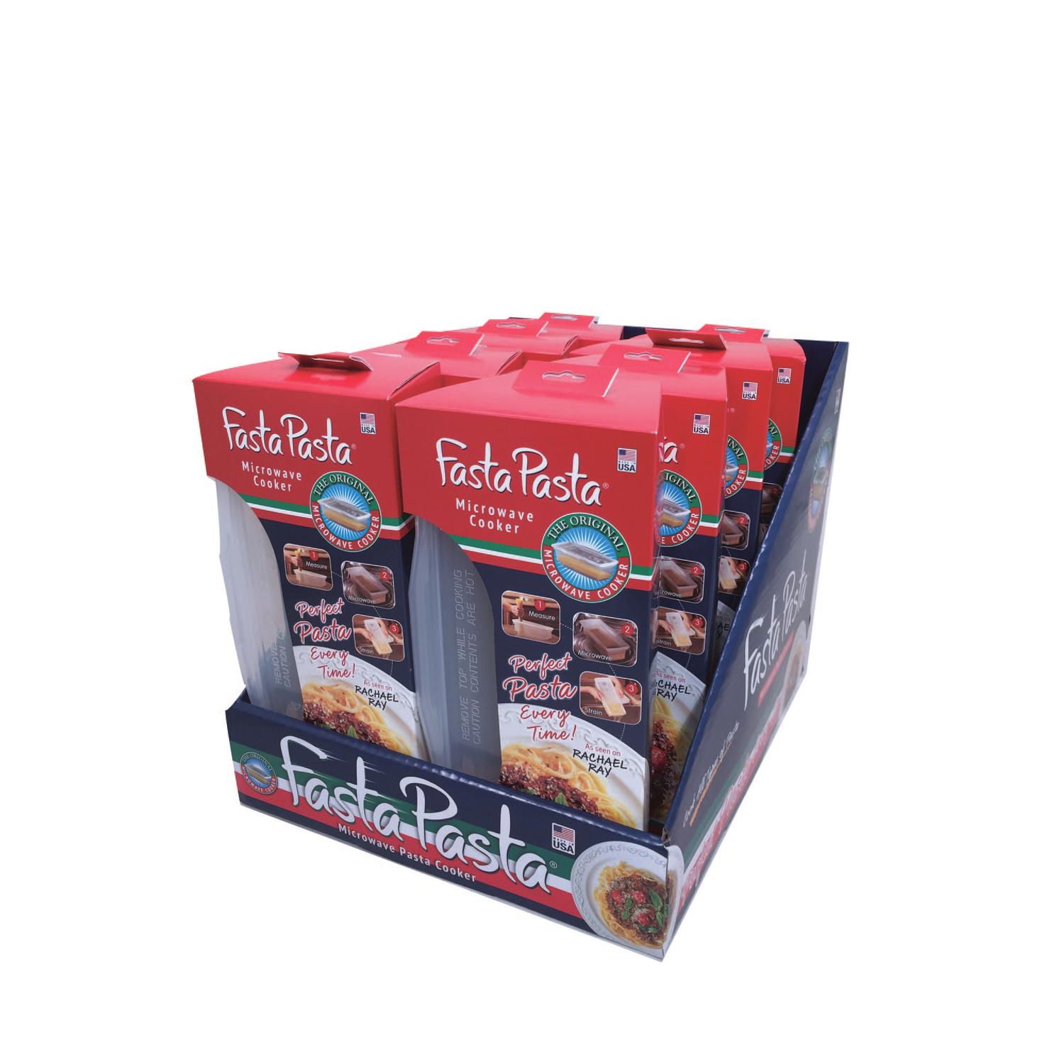 Fasta Pasta Clear Plastic Pasta Cooker 1 lb Sansujyuku sansujyuku.com