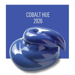 Plaid FolkArt Satin Cobalt Blue Hobby Paint 2 oz