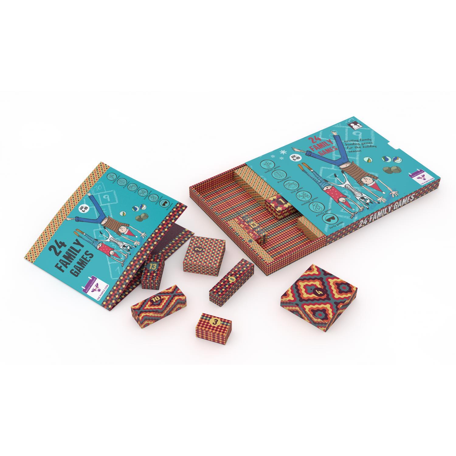 The Purple Cow Family Games Countdown Calendar