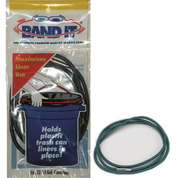 Band It 55 gal Black Rubber Trash Can Loop