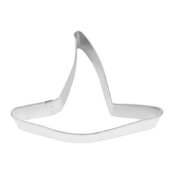 R&M International Corp International Corp 4 in. W X 5 in. L Witch Hatch Cookie Cutter Silver 1 pc