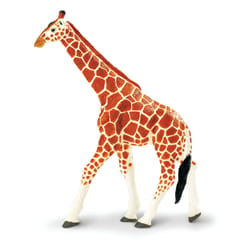 Safari Ltd. Wildlife Wonders Reticulated Giraffe Toy Beige/Orange