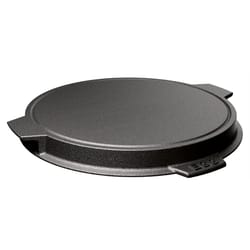 Big Green Egg Cast Iron Griddle 10.5 in. W 1