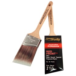 ArroWorthy Red Frost 2-1/2 in. Angle Paint Brush
