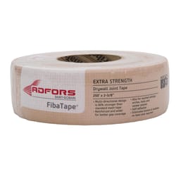 Saint Gobain FibaTape 250 ft. L X 2-3/8 in. W Fiberglass Mesh Beige Self Adhesive Drywall Joint Tape