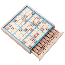 Mad Man Suduko Puzzle Board Game Multicolored