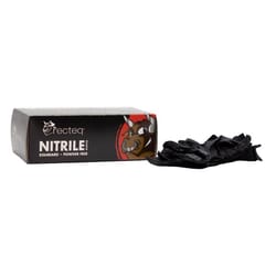 Recteq Nitrile Disposable Gloves One Size Fits Most Black Powder Free 1 pk