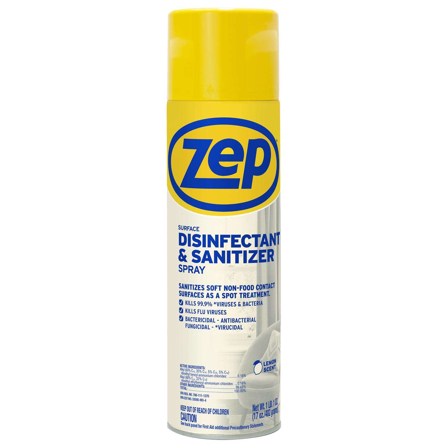 Zep No Scent Disinfectant Spray 32 oz 1 pk - Ace Hardware